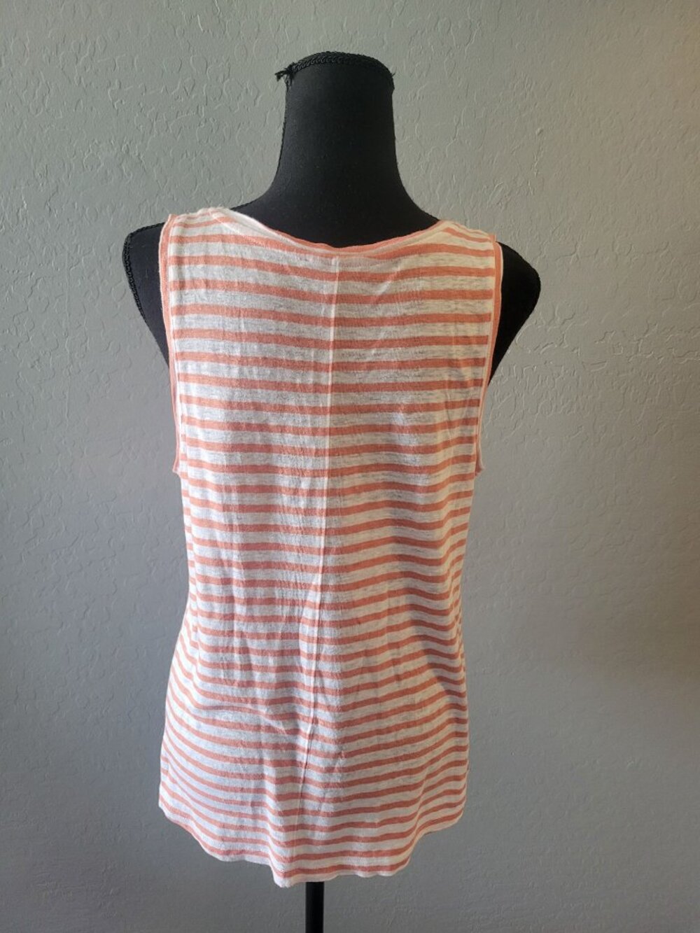 Sanctuary Clothing Ruby Linen Striped Tank Top is a sleeveless casual top Linen - Picture 5 of 9
